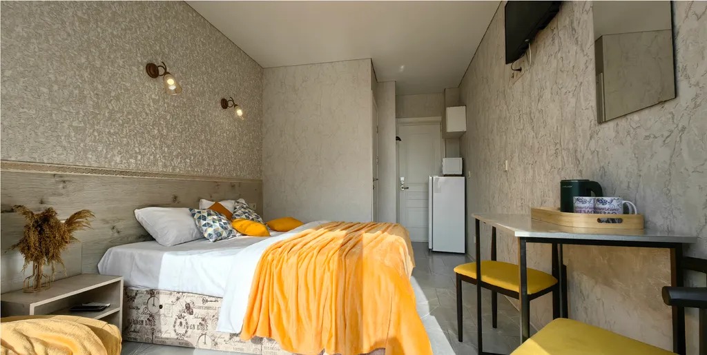 Уютный апарт плюс с балконом, отопление, беседка, парковка