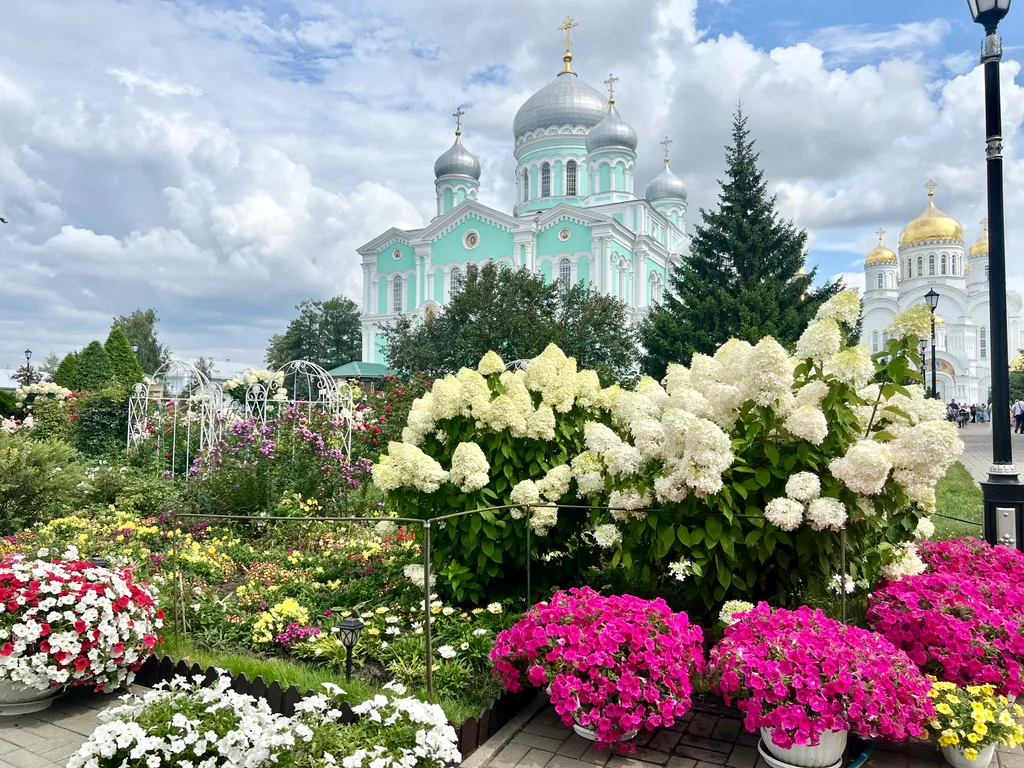 Дом Под Покровом на тихой улице с видом на монастырь