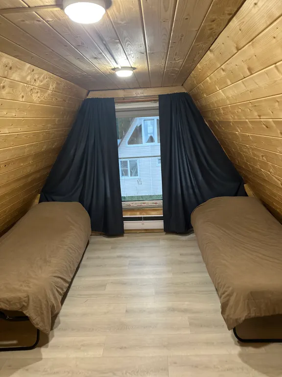 Гостевой дом А-фрейм в центре леса