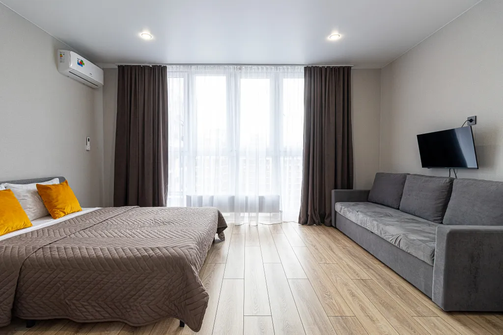 Квартира Просторная студия для спокойного отдыха — аренда посуточно в Краснодар