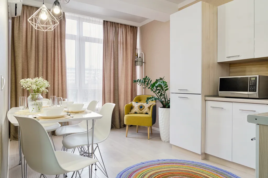 Светлая квартира у Курортного Парка