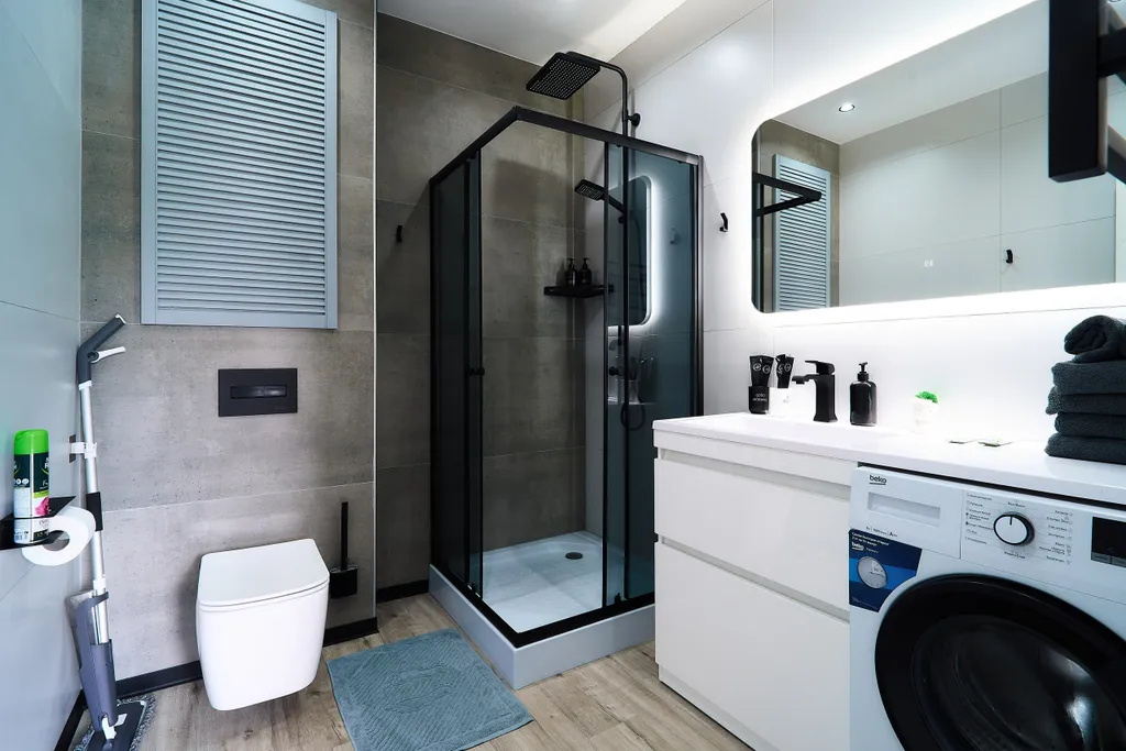 Коттедж Барнхаус с баней, бильярдом и видом на лес — Истра