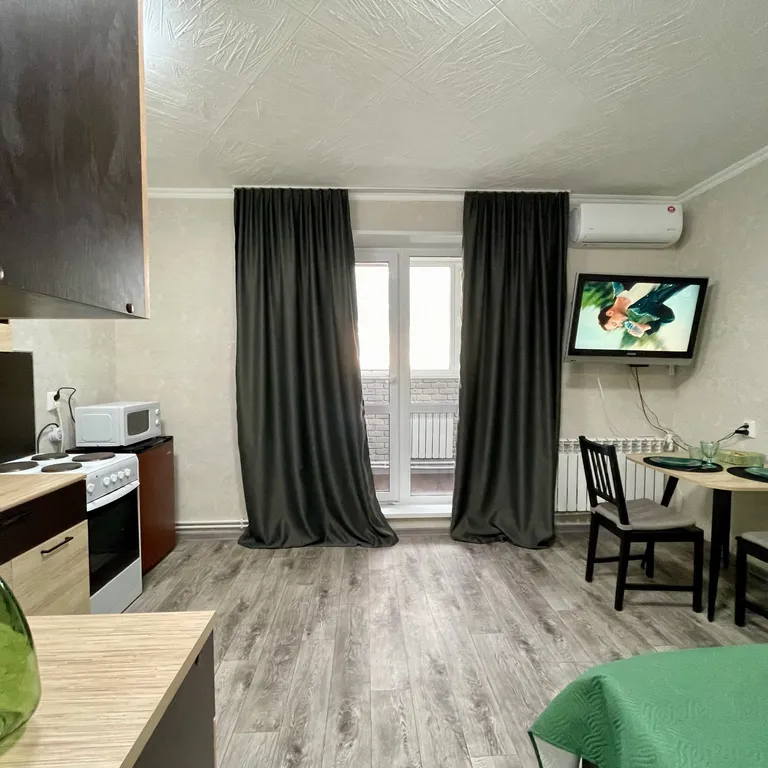 Студия с видом на озеро