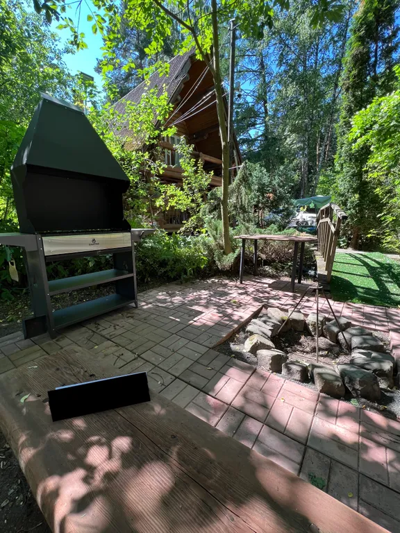 Дом с баней и чаном