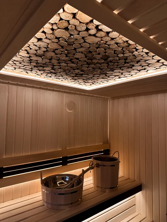 Коттедж Уютный гостевой дом с баней на дровах в сосновом лесу — Павловский Посад