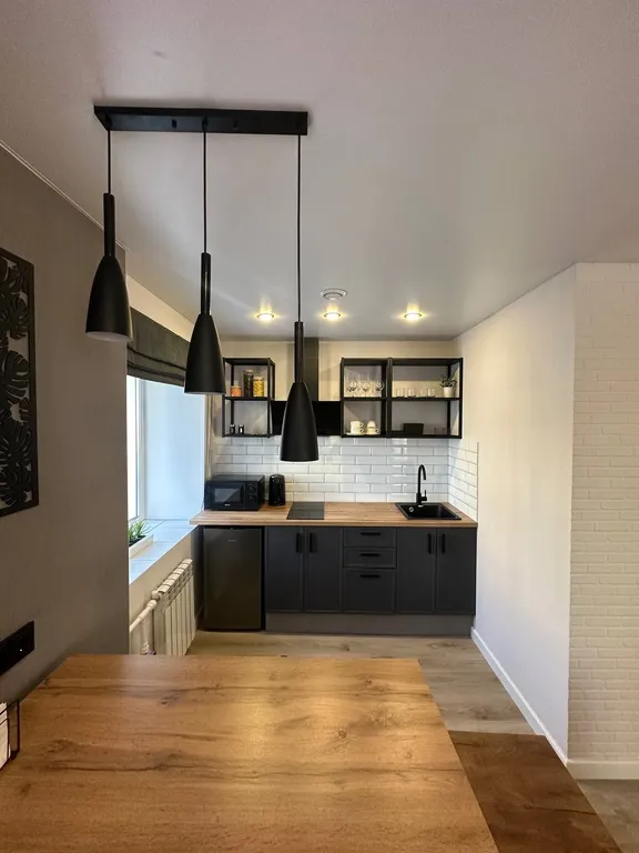 Квартира-студия в стиле лофт в тихом центре