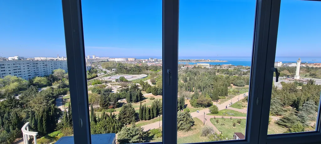 Квартира Квартира Апартамент с кухней и с балконом с видом на море — Севастополь