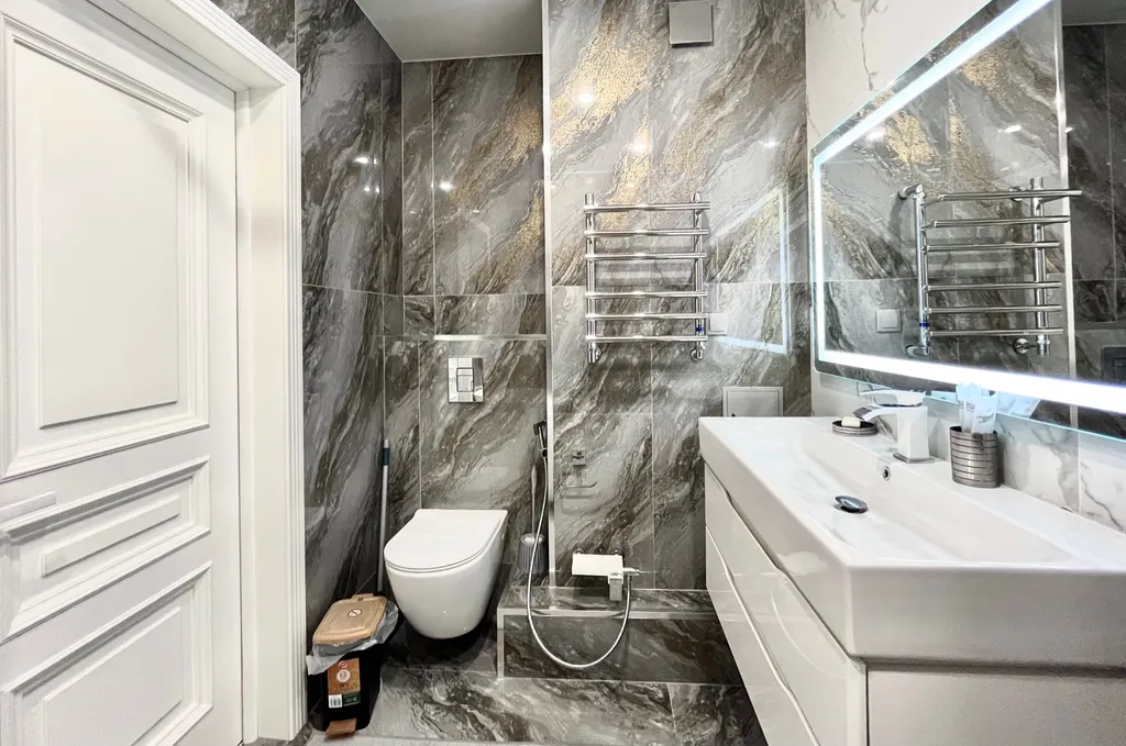 Просторные светлые апартаменты в ЖК «Раимбек», питьевая вода подарок