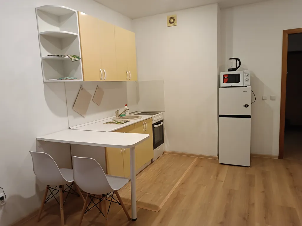 Уютная студия с видом на Волгу