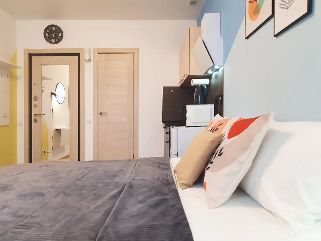 Новая студия, чистый подъезд, свежий ремонт, пешком до Борисоглебского