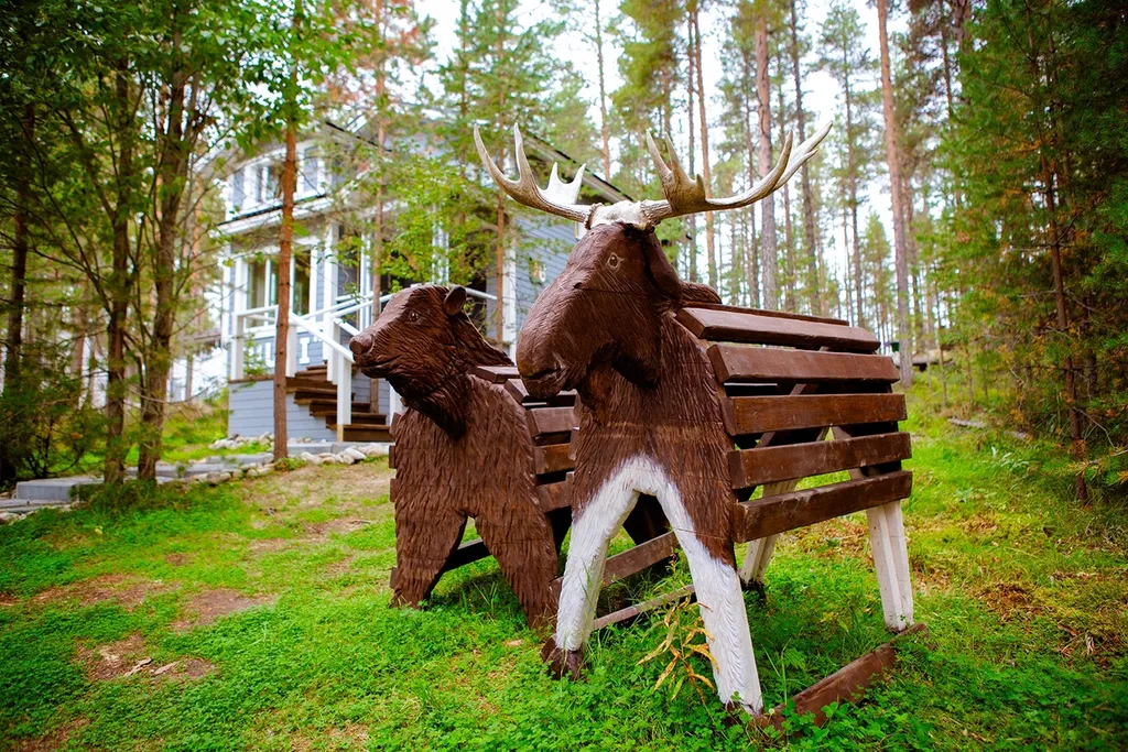 Уютный и просторный коттедж в сосновом бору на берегу озера