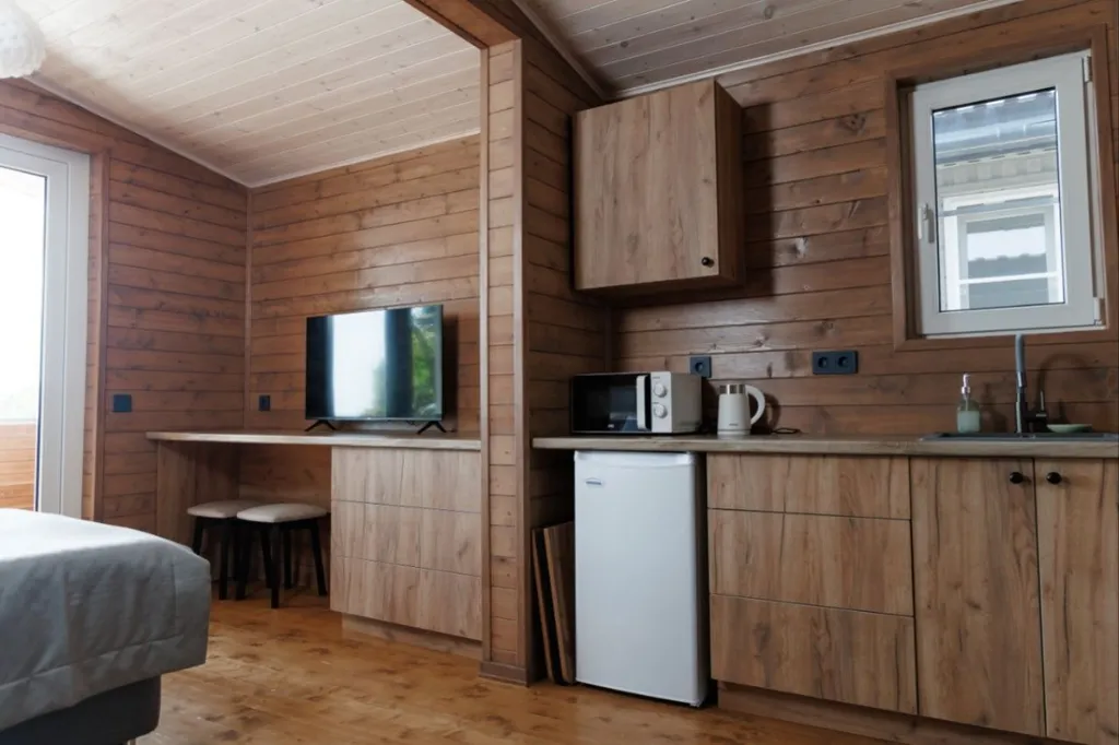 Дом 25m2 — чан, кухня, Wi-Fi