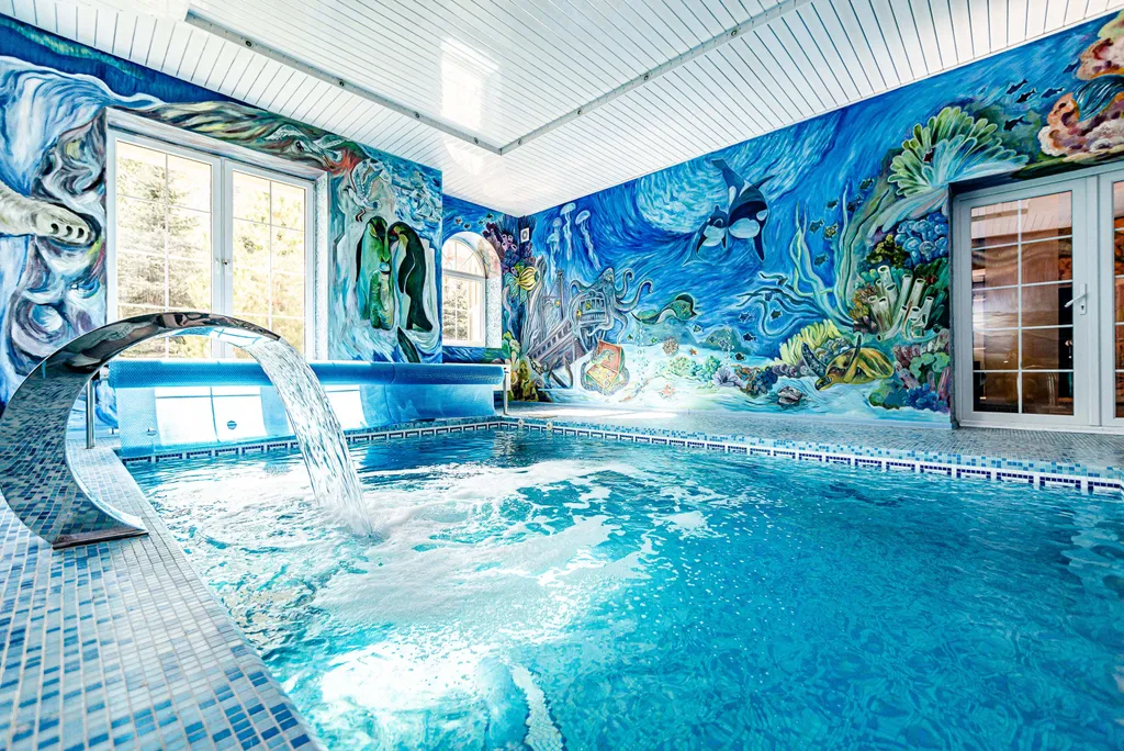 Коттедж Дом с бассейном и сауной — Апрелевка