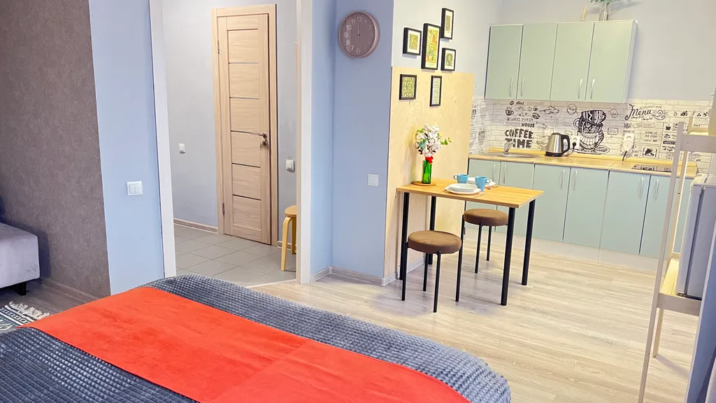 Уютная студия рядом с рекой Волгой и Павловским парком