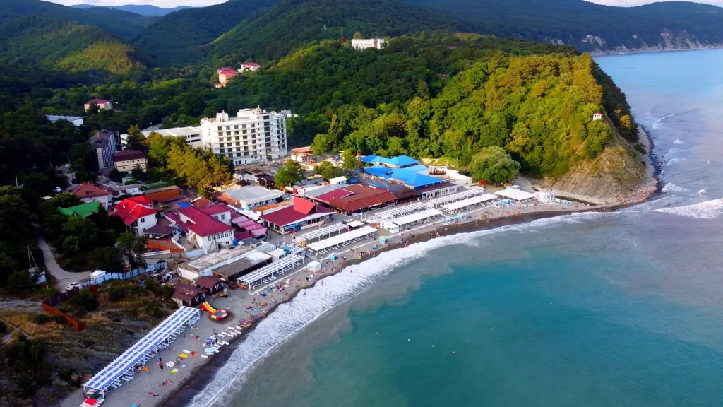 С видом на море Одри