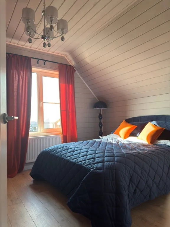 Коттедж Новый дом с баней в Подмосковье — Лопотово