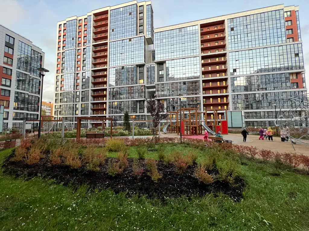 Квартира Квартира Уютная студия «Гостемания» в ЖК «Стрижи» у Невы и метро Ломоносовская — Санкт-Петербург