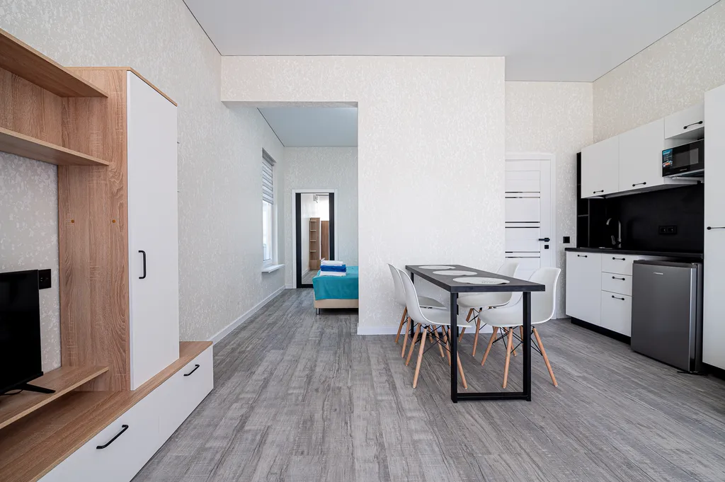 Квартира Квартира Семейный Люкс5 с террасой,двором,мангальной зоной и парковкой — Дюрсо