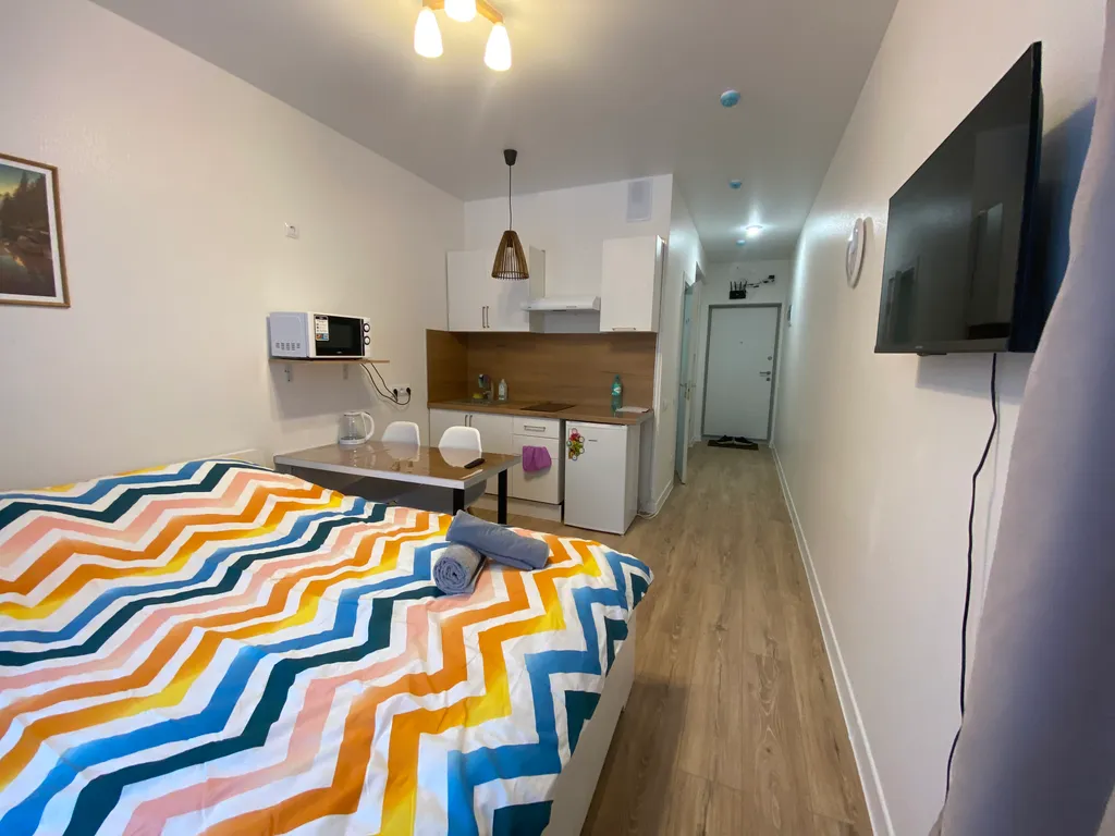 Квартира Квартира Уютная новая студия — Москва