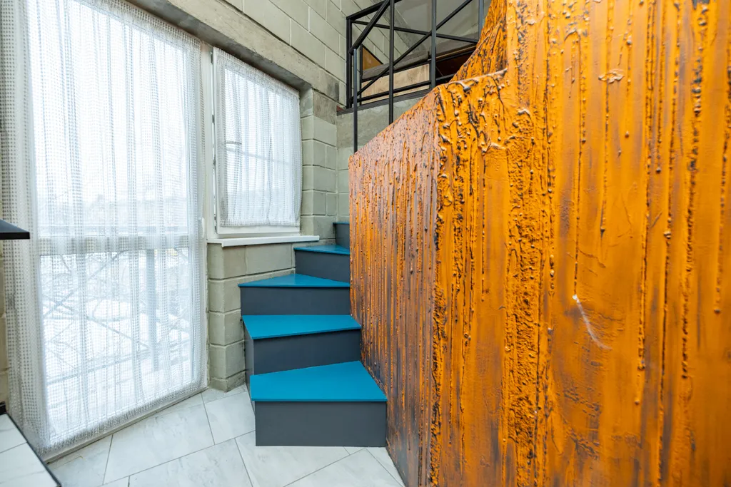 Двуxурoвнeвая студия с сауной Oгонь-Вода