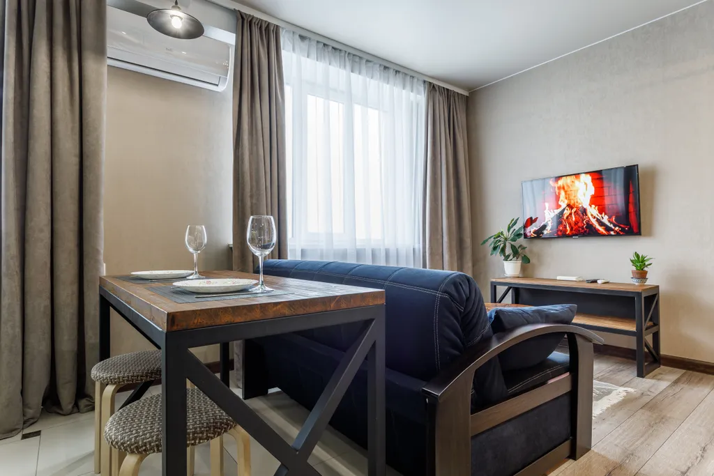 Уютная квартира в стиле лофт