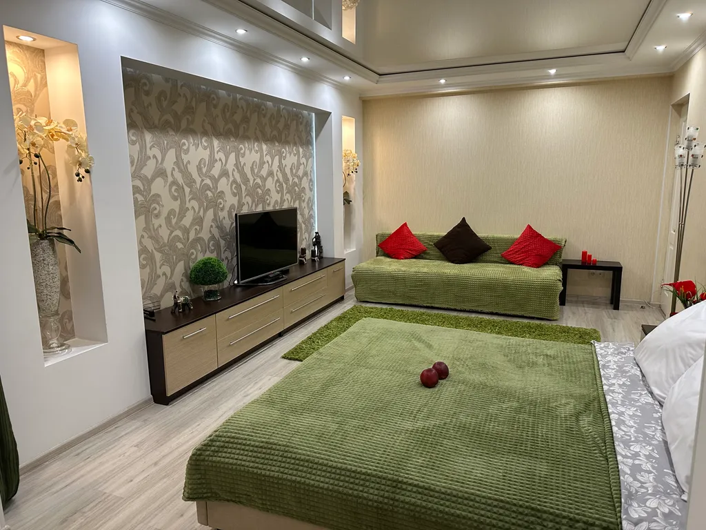 Очень уютная квартира с видом на горы