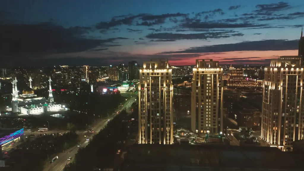 Северное сияние 34 этаж