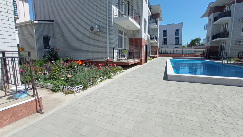 Квартира Квартира Евродвушка у моря с бассейном — Анапа