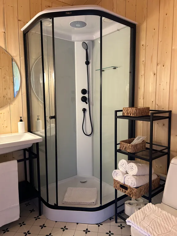 Новый barn с видом на море и виноградники