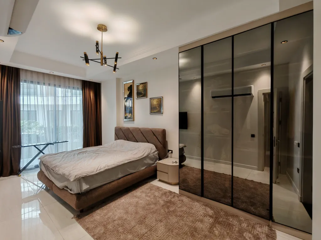 Квартира 2+1 garden в Azura World c видом на бассейн и аквапарком