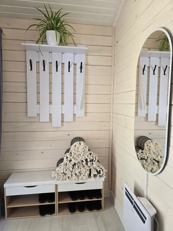 Уютный дом с баней у березового леса