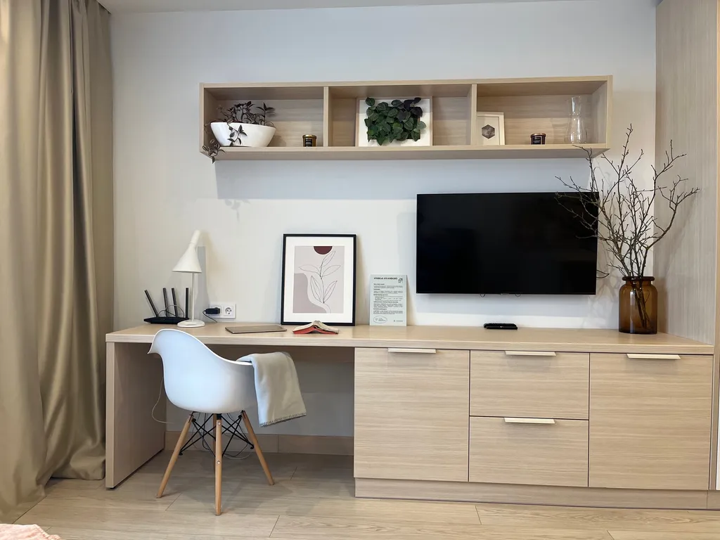 Квартира Квартира Апартамент Огни Острова с видом на Остров Мечты — Москва