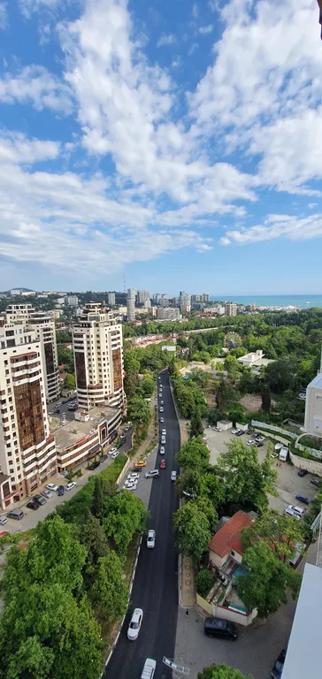 Квартира Квартира Стильная студия у парка Ривьера с видом на море — Сочи