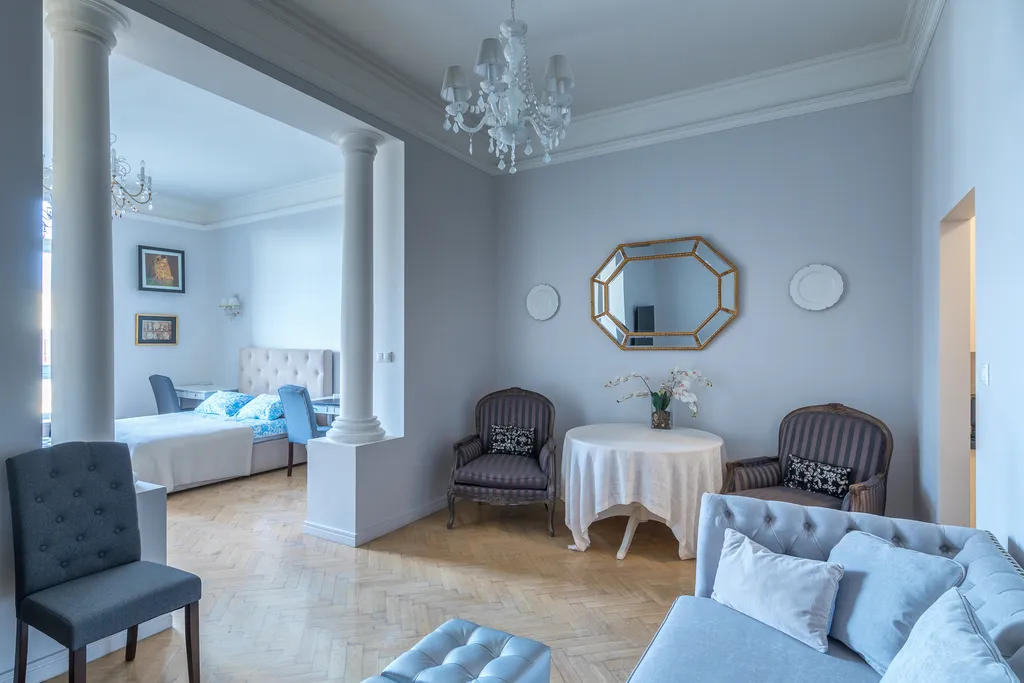 Квартира Роскошная квартира с 1 спальней и камином — Москва