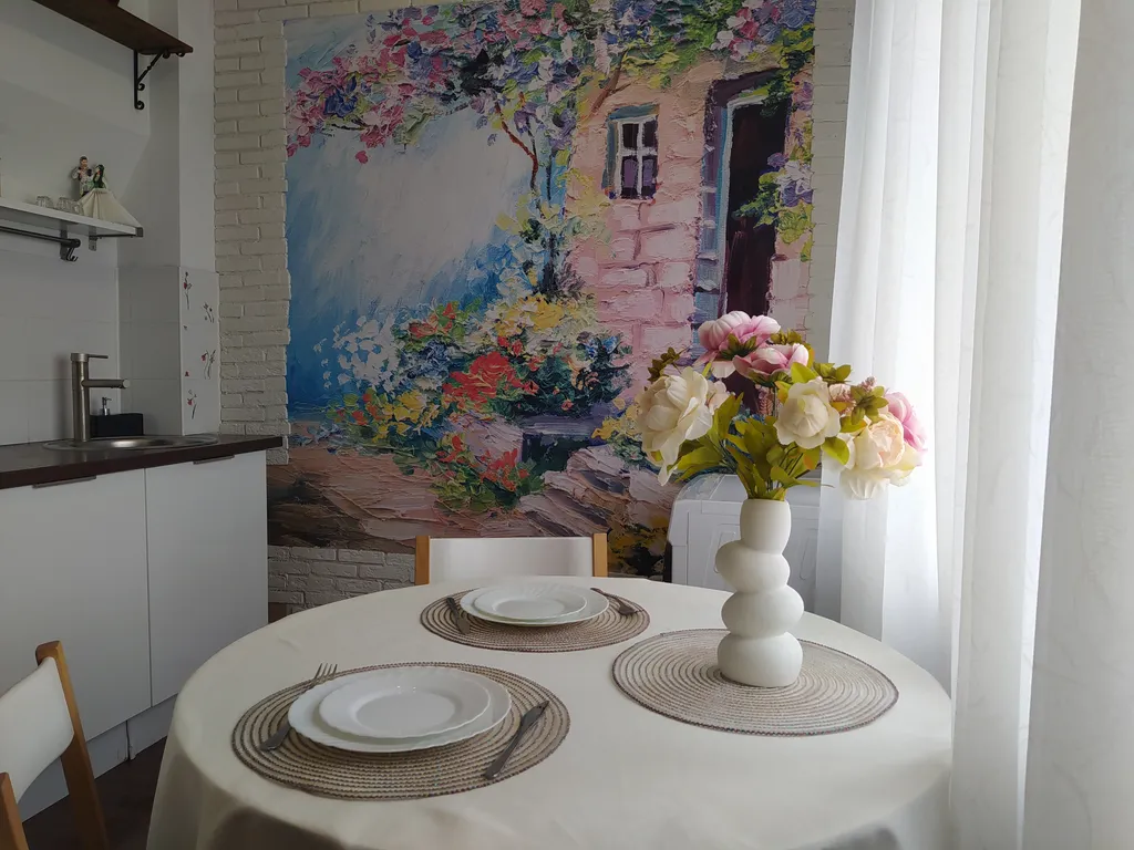 Квартира у аквапарка с видом на кремль