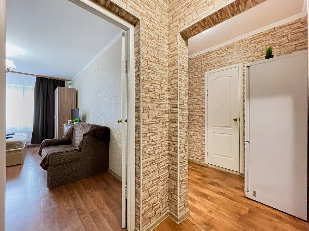 1-комнатная квартира для 1-4 гостей, с большой лоджией