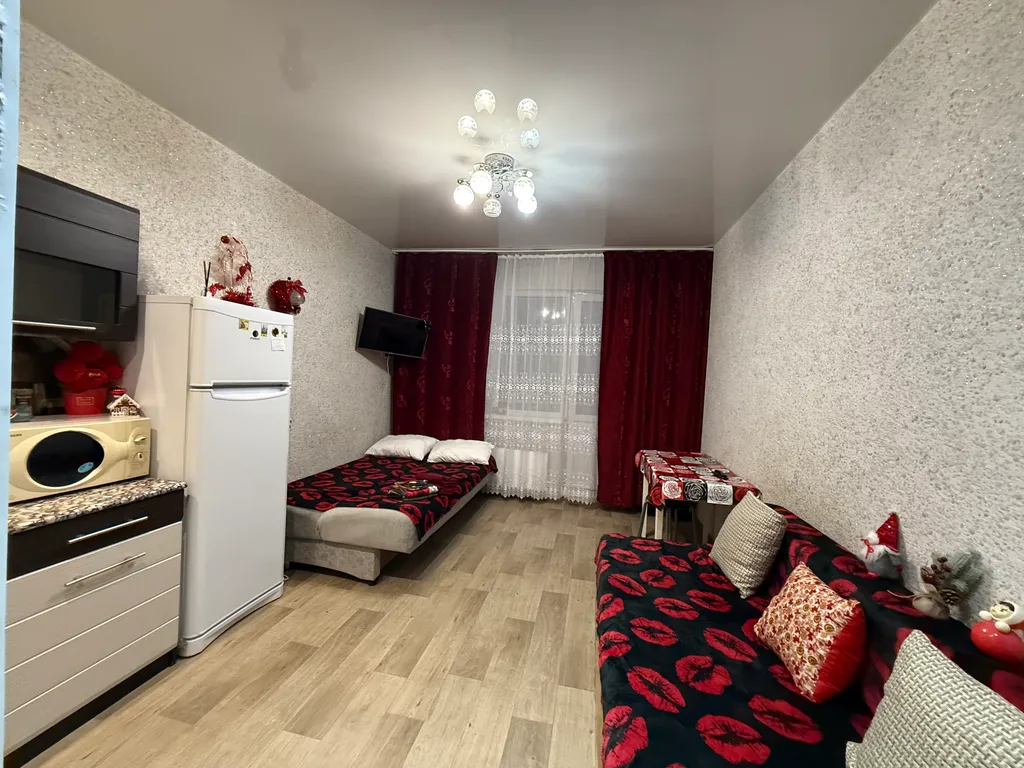 Уютная студия с двумя спальными местами в районе Ауры, жд и аэропорта