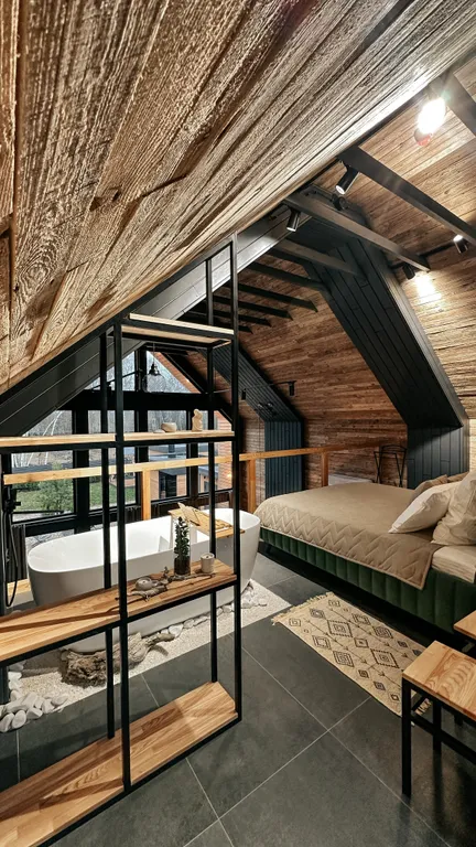 Коттедж Уютный дом с камином, чаном, сауной и большой мангальной зоной — Семеновское