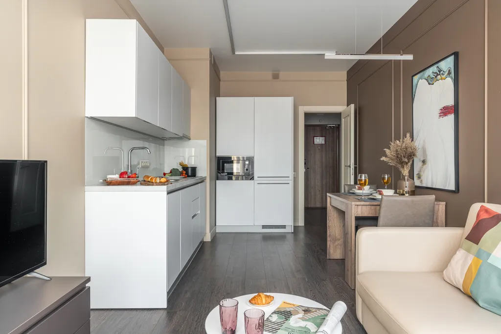 Квартира Квартира Евродвушка повышенного комфорта в Art Studio Невский — Санкт-Петербург