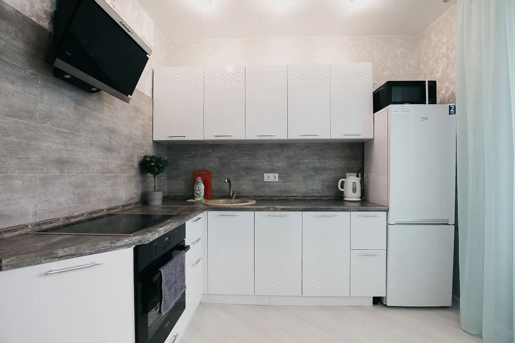 Однокомнатная квартира с камином