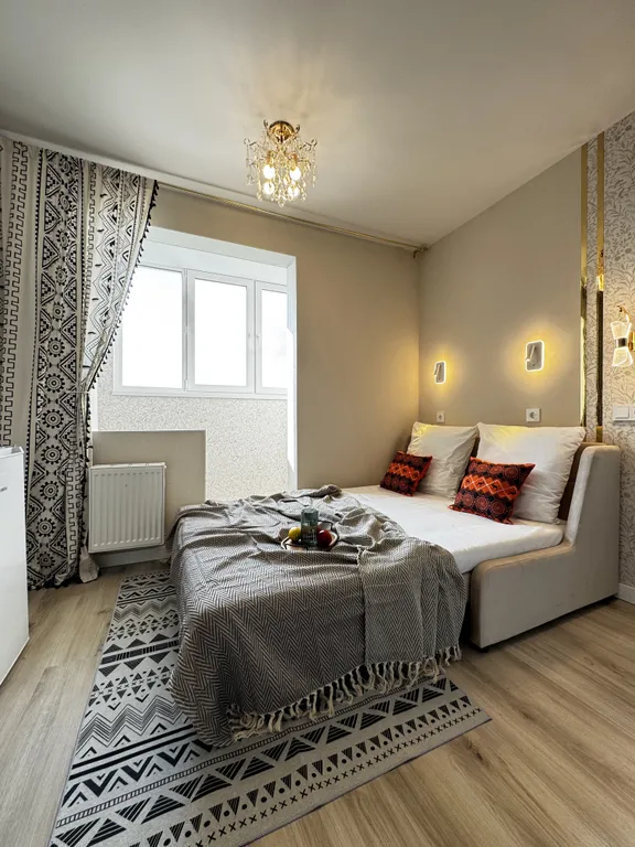 Уютная студия около города еды