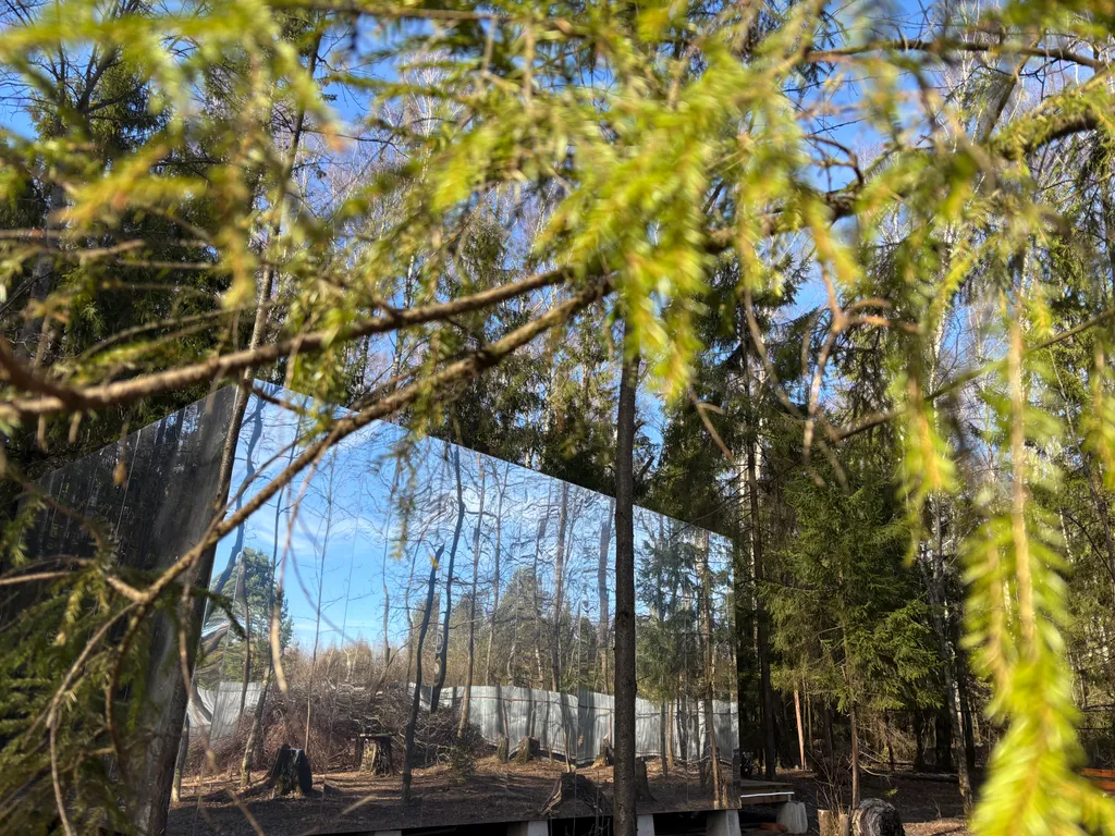 Коттедж Уникальный зеркальный дом — Александров