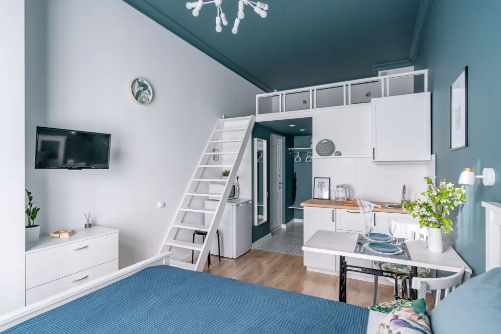 Квартира Квартира Двухуровневая студия на Лиговском для 4х человек — Санкт-Петербург