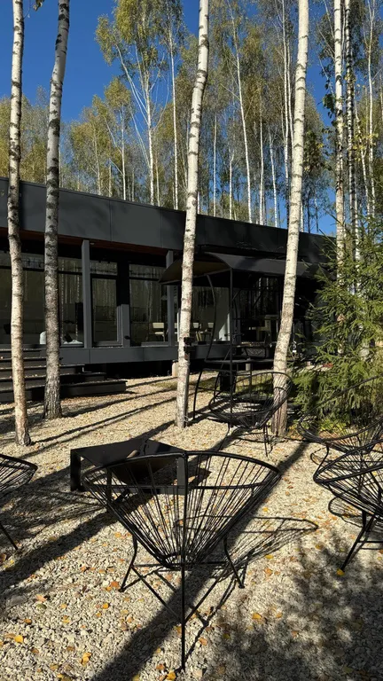 Коттедж Панорамный дом в окружении леса с сауной и чаном — Семеновское