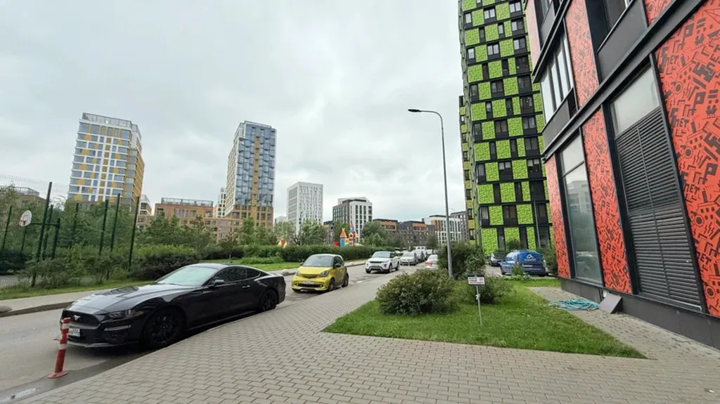 Квартира Квартира Стильная студия у метро Технопарк — Москва