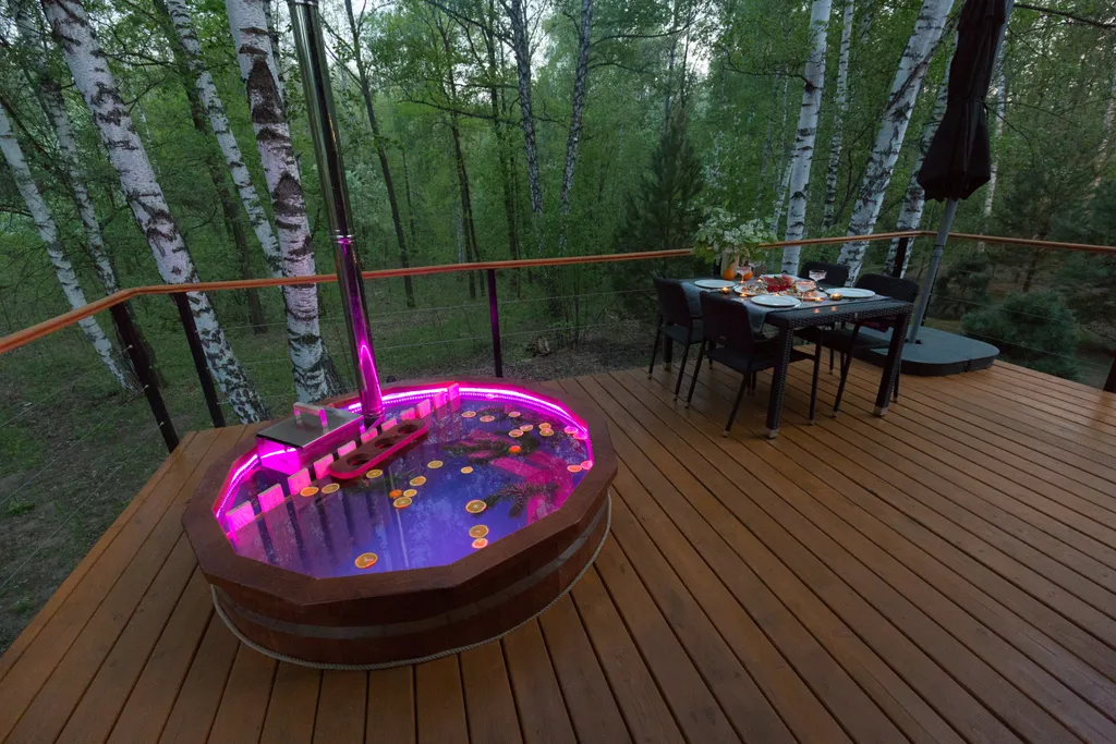 Глэмпинг Krona camp (Дома A-frame в лесу) 40 км от Уфы