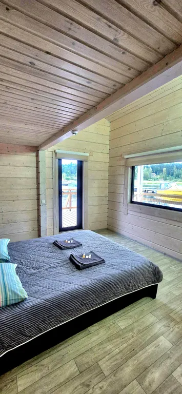 Раухала Деревянный Коттедж на воде