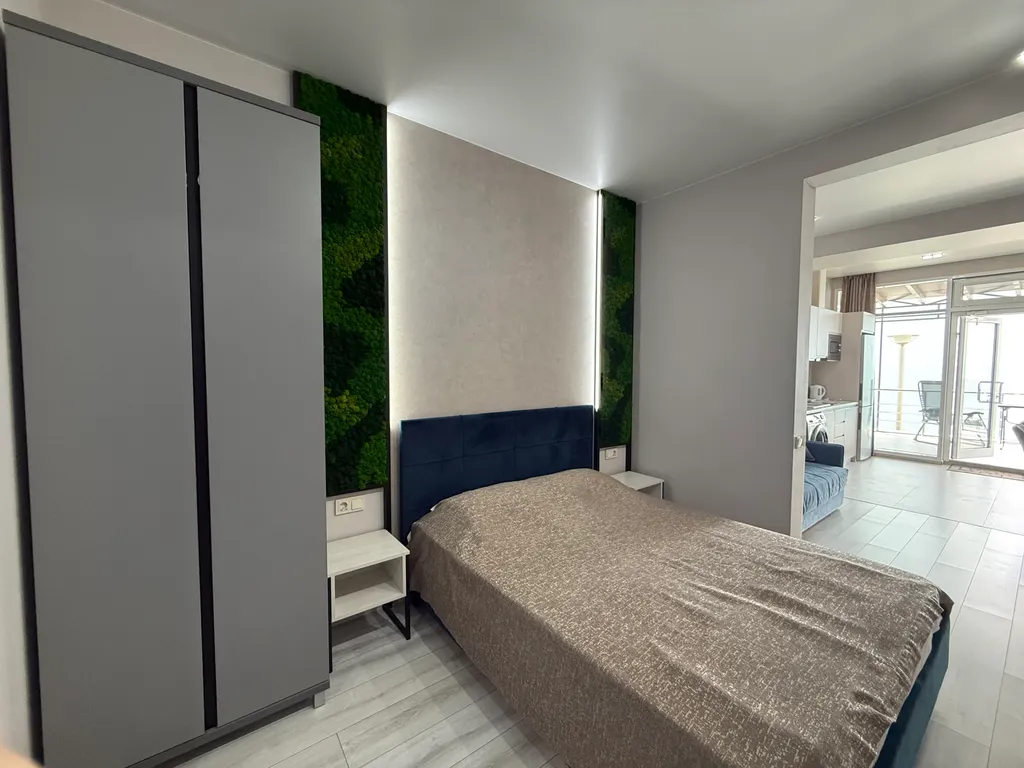 Квартира Квартира Vip студия с террасой и шезлонгами — Лазаревское