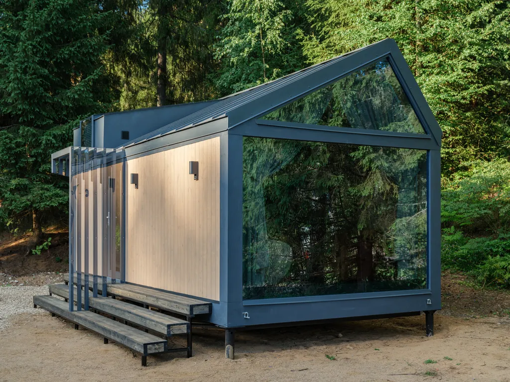 Коттедж Модуль Форель с диваном — аренда посуточно в Валдай