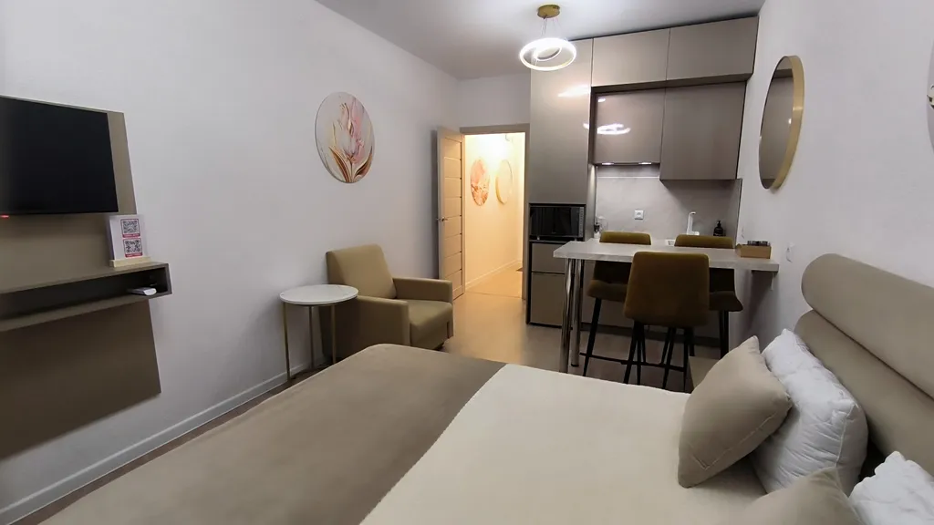 Новая уютная квартира-студия в самом сердце Ярославля